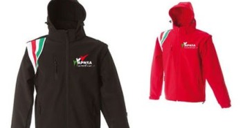 Giubbotto in Soft Shell Impermeabile Logo Ricamo gubetto1